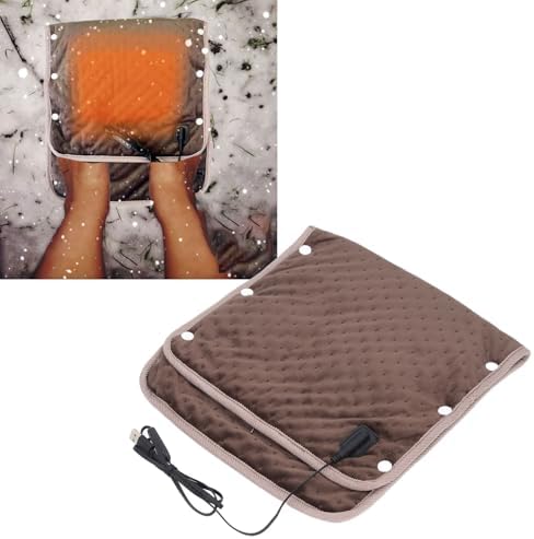 Nurnesy Cozy USB Heated Blanket with 3 Temperatures