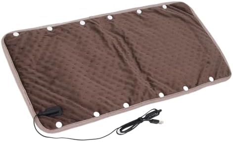 HURRISE USB Heated Blanket with 3 Temperature Settings