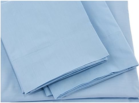 Pacific Linens Luxurious Sky Blue 4-Piece Bed Sheet Set