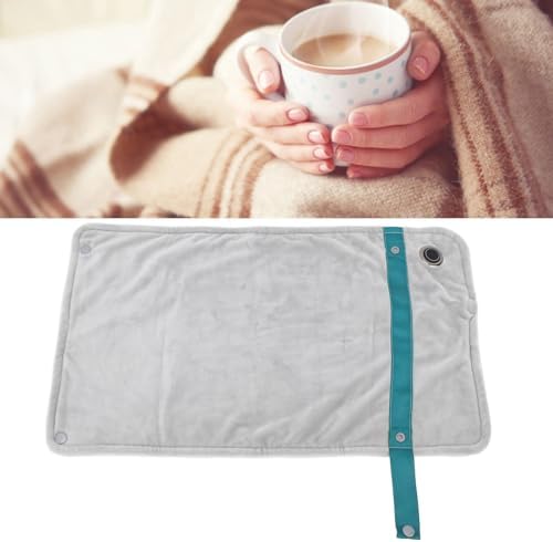 USB Heated Blanket with Temperature Control - Silver