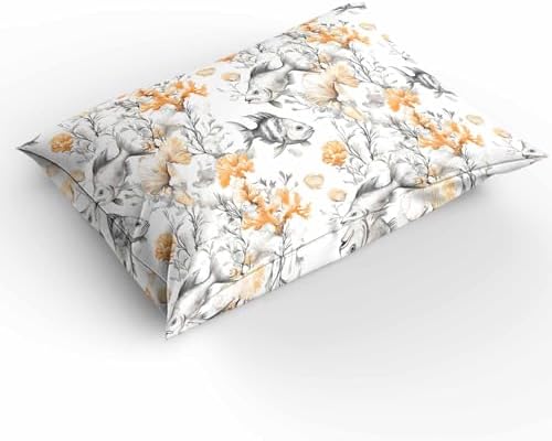 3-Piece Queen Duvet Cover Set with Zipper and Pillowcases