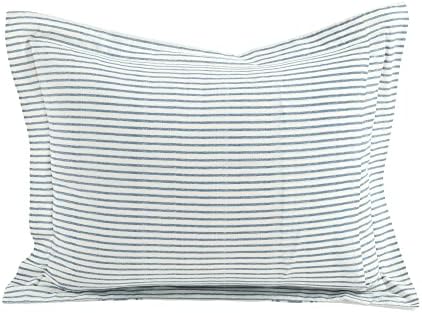 Lush Decor Farmhouse Stripe Reversible Cotton Duvet Cover Set 1