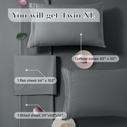 Shilucheng Sheet Set - Cooling Microfiber 1800 Thread Count