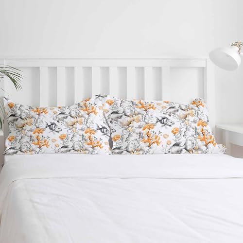 3-Piece Queen Duvet Cover Set with Zipper and Pillowcases