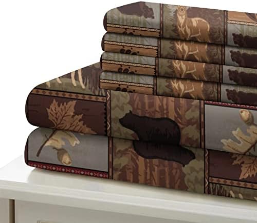 Black White Buffalo Plaid Quilt Set with Pillow Shams