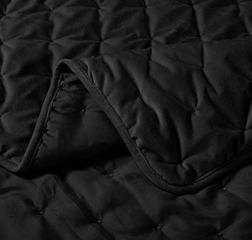 Royal Tradition Velvet Fluffy 3pc Quilt Set