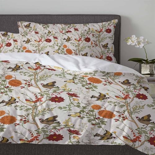 OComster California King Quilt Cover Set with 2 Pillow Sham
