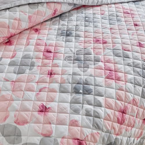Cooling Quilt Set Queen Size Reversible Floral