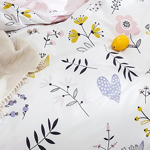 OTOB Soft Pink Floral Duvet Cover Set