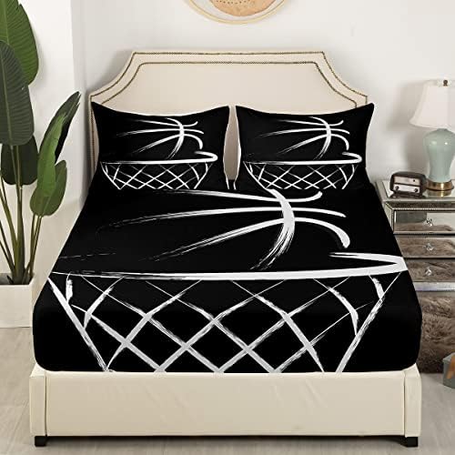 Erosebridal Basketball Hoop Sheet Set for Kids 1
