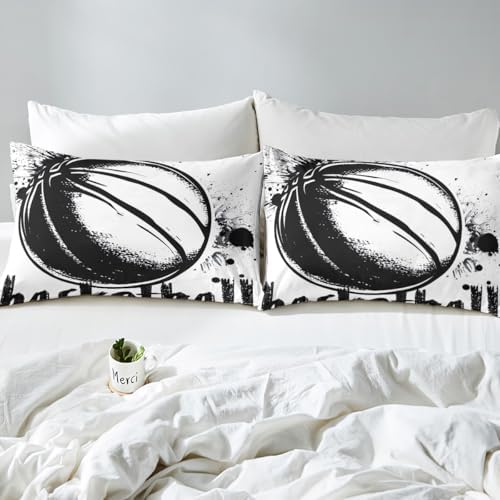 Erosebridal Basketball Bed Sheet Set Twin Size 1
