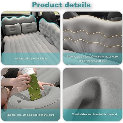 Car Inflatable Mattress for Citroen DS3 Crossback 2019-2024 Portable