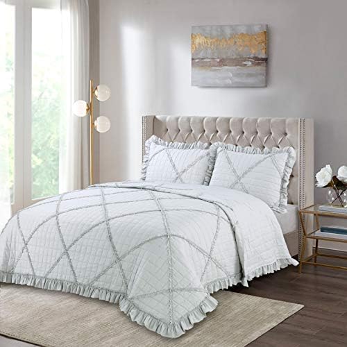Marina Decoration Shabby Chic Quilt Set with Pillow Shams
