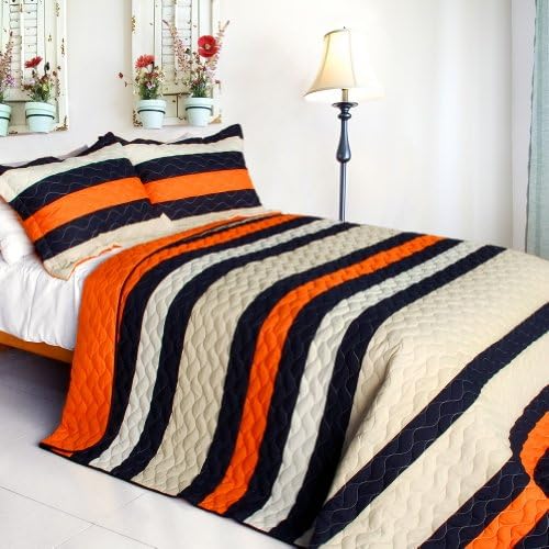 Onitiva Cross of Changes 3PC Quilt Set FullQueen