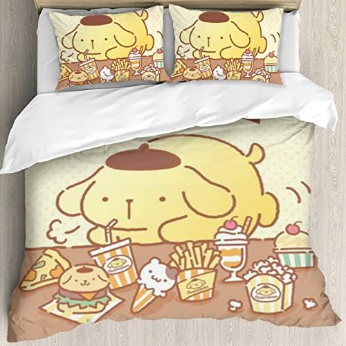 DIEZ Pompompurin Bedding Set for Girls