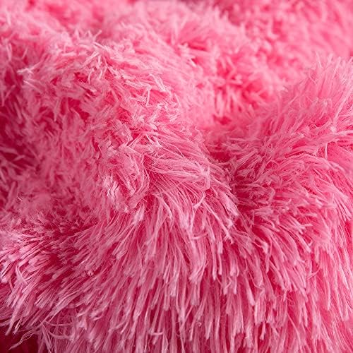 Chovy Faux Fur Plush Comforter Set Twin Full