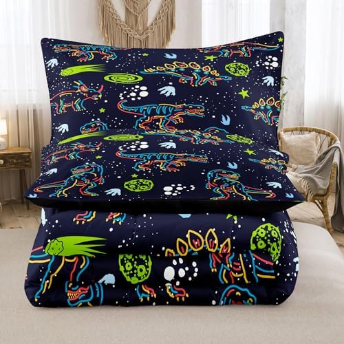 NINENINE Dinosaur Comforter Set for Kids 1
