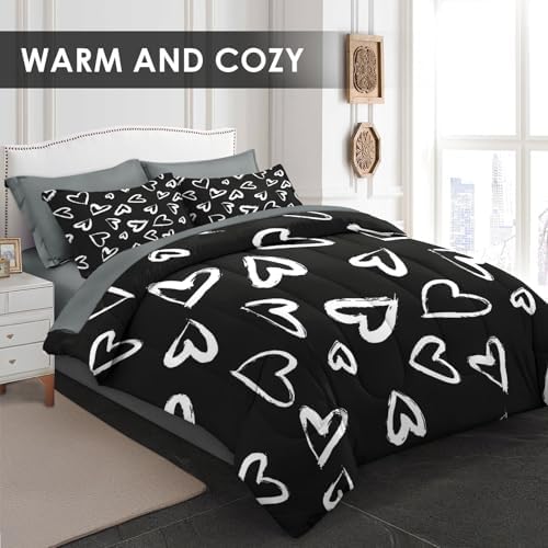Pamnest Comforter Set Twin Size 5 Pcs Bedding 1