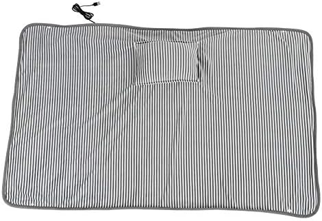 MINGZHE Heating Throw Blanket USB Dark Gray