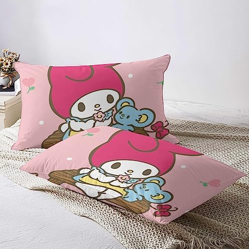 DIEZ Cute Bunny Comforter Set for Kids Queen Size