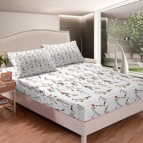 Erosebridal Baseball Bedding Set Twin Size 1