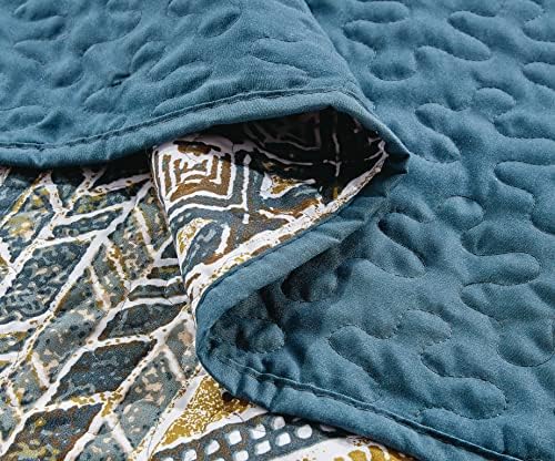 Chezmoi Collection 3-Piece Quilt Bedding Set Queen Size