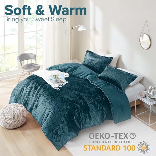 Comfort Spaces Juliette Velvet Comforter Set