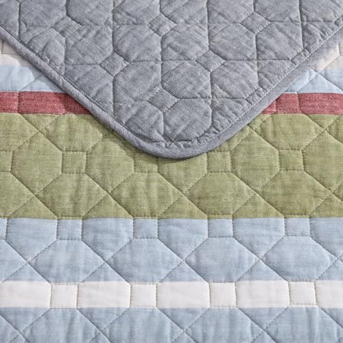 Eddie Bauer Quilt Set - Salmon Ladder Multi King