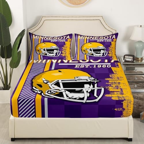 Erosebridal Boys Football Bed Sheet Set