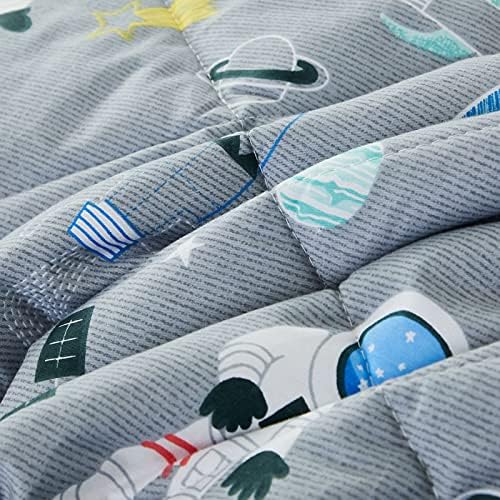 Brandream Kids Space Bedding Set Queen 3-Piece