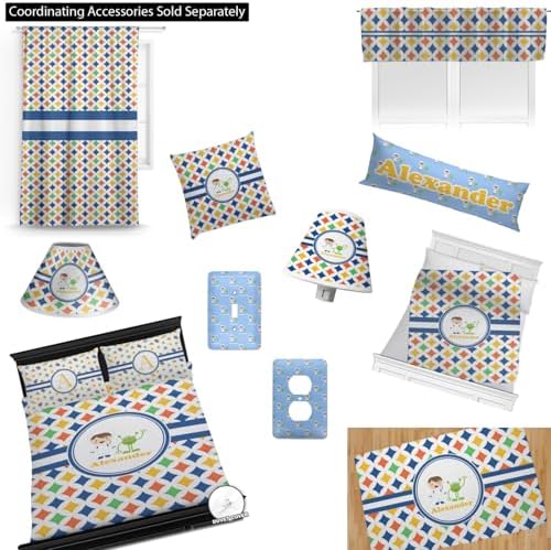 Personalized Boys Astronaut Comforter Set Twin XL