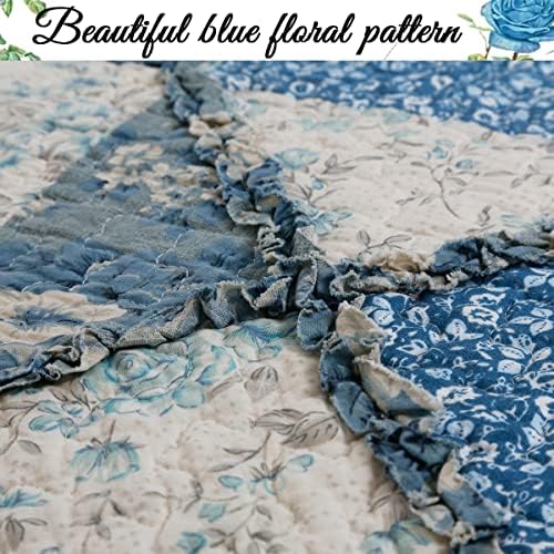 Cozy Line Home Fashions Reversible Cotton Quilt Bedding Set
