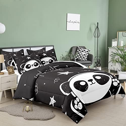 Bodhi Kids Comforter Set with Panda Design