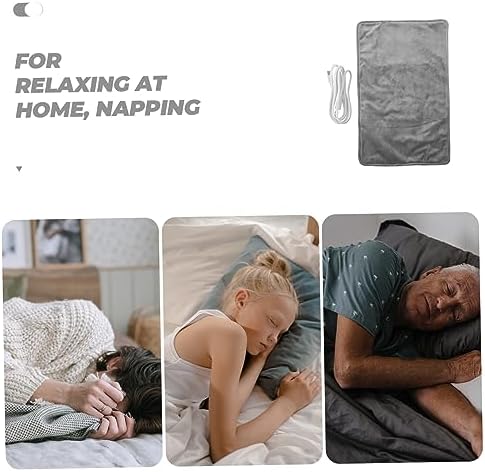 Ipetboom Heating Pad Electric Blanket USB Plush Warm Blanket