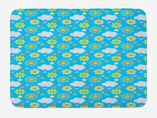 Ambesonne Cartoon Bath Mat 302 x 20 Inch