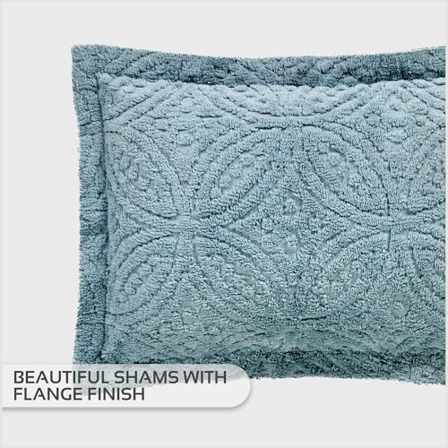 Better Trends 3-Piece Chenille Bedspread Set for Mom