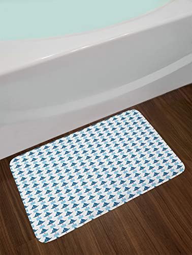 Ambesonne Plush Bath Mat with Non-Slip Backing 302 x 20