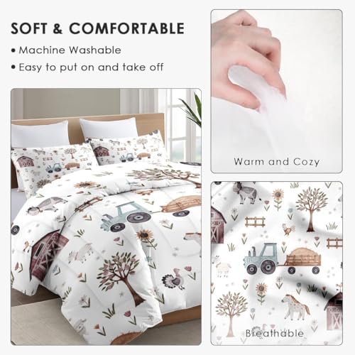 WeCozy Twin Size Comforter Set with Pillowcase