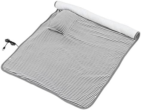 MINGZHE Heating Throw Blanket USB Dark Gray