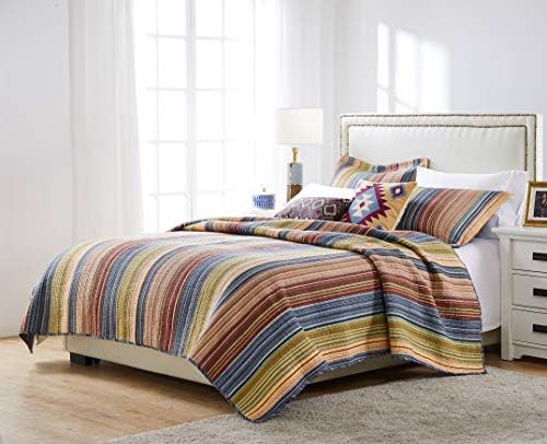 Greenland Home 100 Cotton Reversible Quilt Set Katy