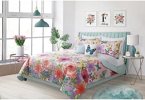 Safdie Co Felicity Quilt Set 3 Piece Modern Pattern