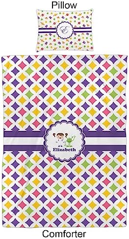 Personalized Girls Astronaut Comforter Set Twin XL