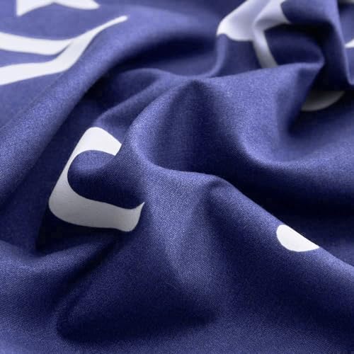 Feelyou Galaxy Glow in The Dark Duvet Cover Set