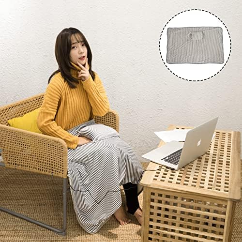 EXCEART Quick Heat USB Electric Blanket for Home and Travel