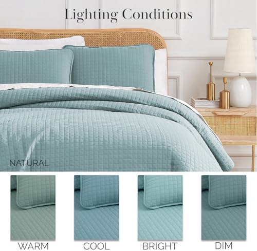 Southshore Fine Living Twin Quilt Set with Pillow Shams