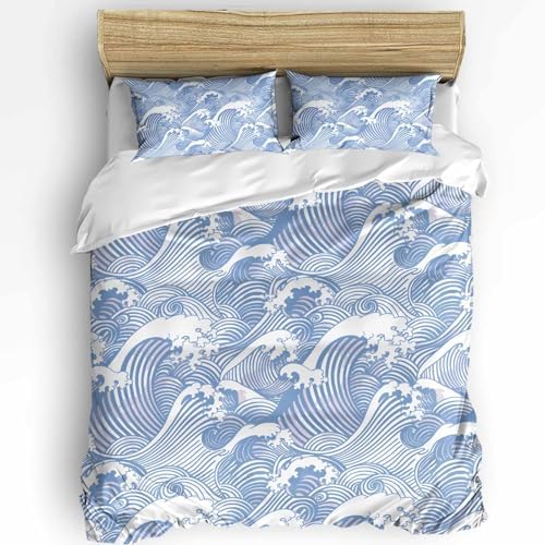 Boanket 3-Piece Queen Bedding Set with Zipper Closure 1