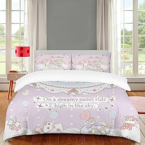 DIEZ Kids Cartoon Rabbit Comforter Set Twin XL