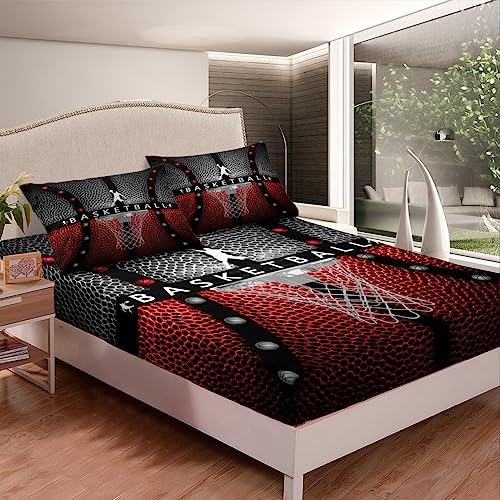 Feelyou King Size Basketball Sheet Set