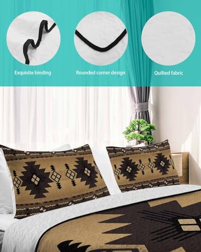 Onekaccu Twin XL Quilt Set with Pillow Shams 3 Pieces