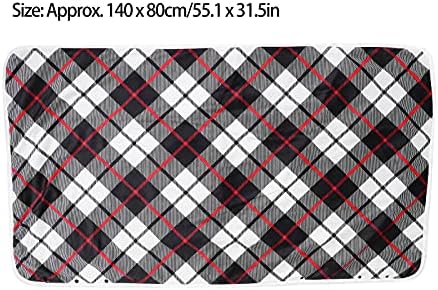 ZJchao Heated Throw Blanket with 3 Heat Levels
